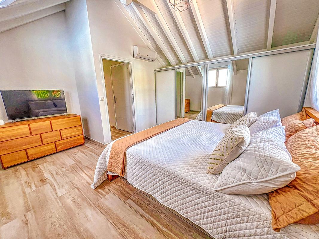 26.Location villa Mont Vernon Saint Martin - Villa Harmony - Chambre 3 Etage